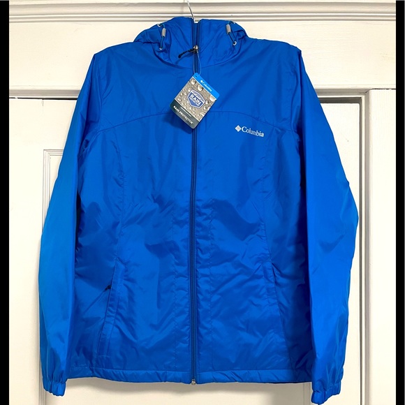 NWT Women’s Small Columbia Switchback™ Sherpa Lined Waterproof Jacket Vivid Blue - Picture 4 of 15